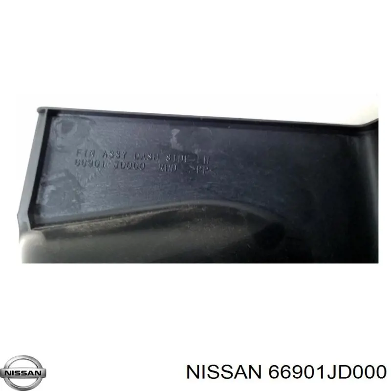Купити 66901JD000 Nissan/Infiniti Обшивка стійки кузова внутрішня, передня ліва