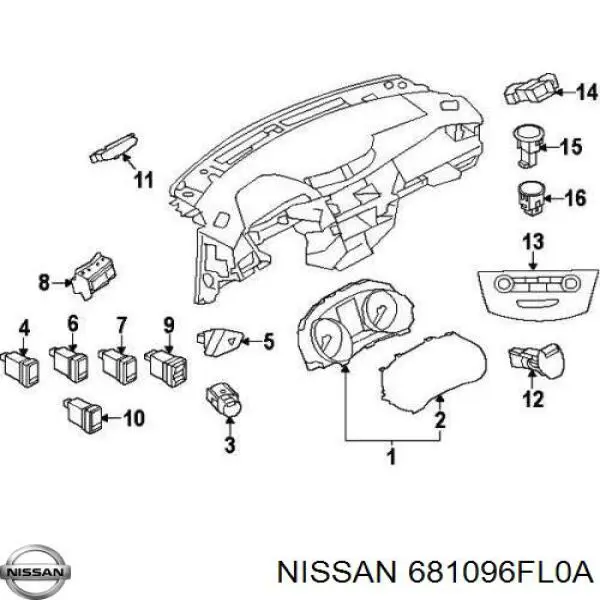 681096FL0A Nissan/Infiniti 