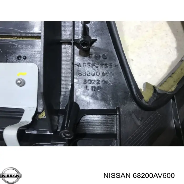 Торпедо Nissan/Infiniti 68200AV600 ціна, від 10.16 USD