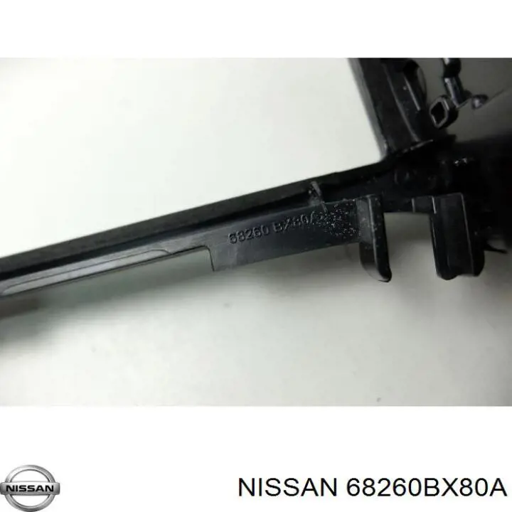 Облицювання приладів керування "торпедо" Nissan/Infiniti 68260BX80A ціна, від 19.25 USD