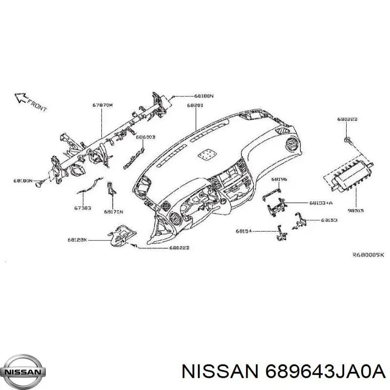 689643JA0A Nissan/Infiniti 