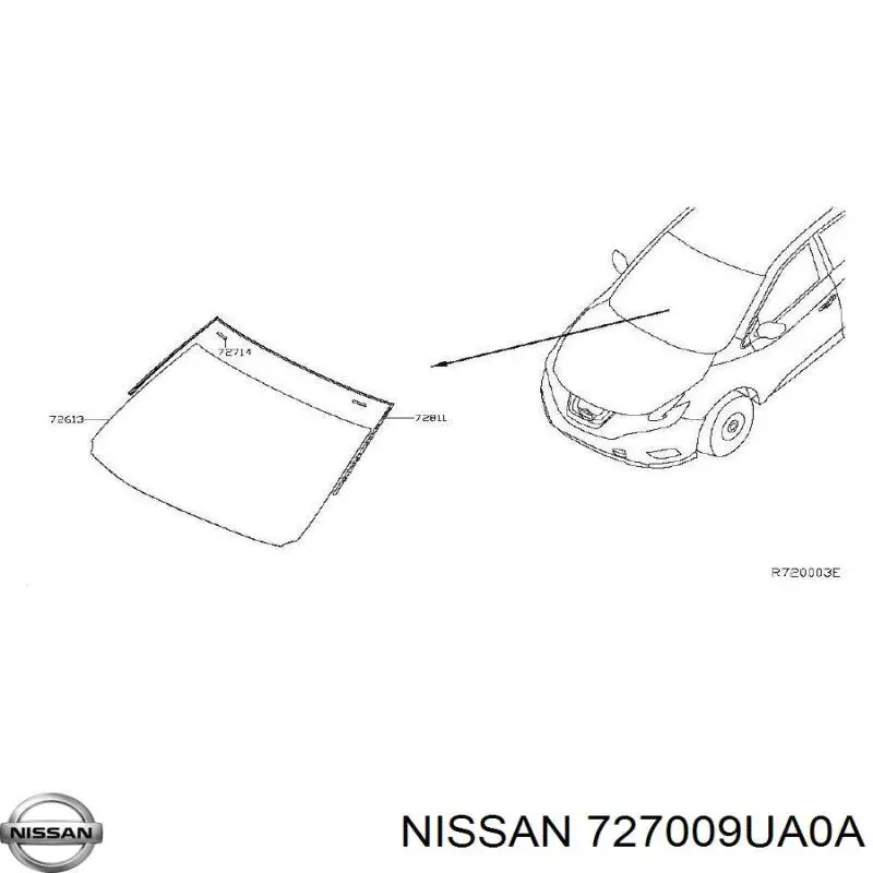 Лобове скло на Nissan Murano Z52