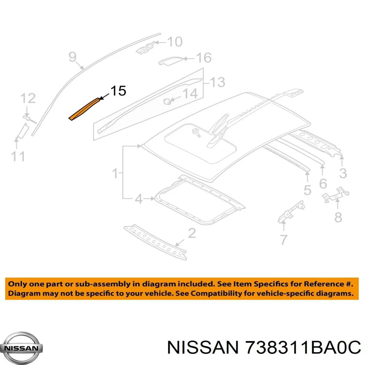  738311BA0C Nissan