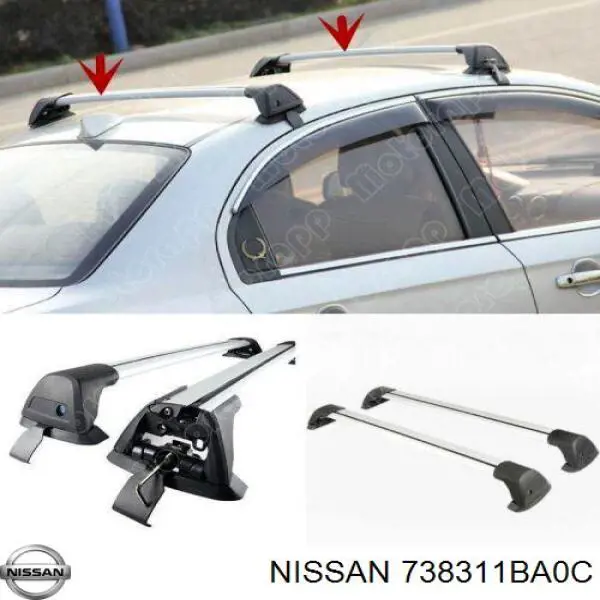  Nissan/Infiniti 738311BA0C ціна, від 38.79 USD