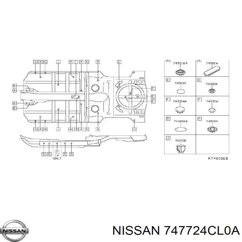  747724CL0A Nissan