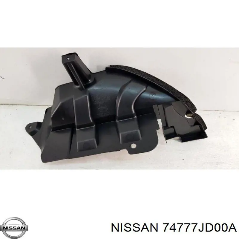 74777JD00A Nissan/Infiniti Бризговик задній, лівий