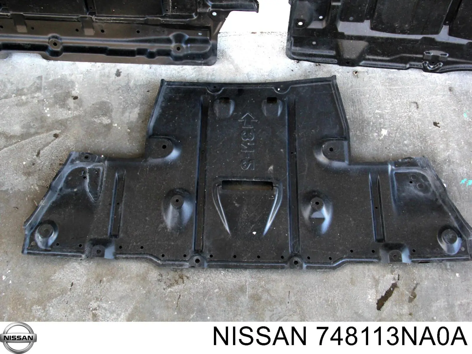 Захист двигуна задній Nissan/Infiniti 748113NA0A ціна, від 15.23 USD