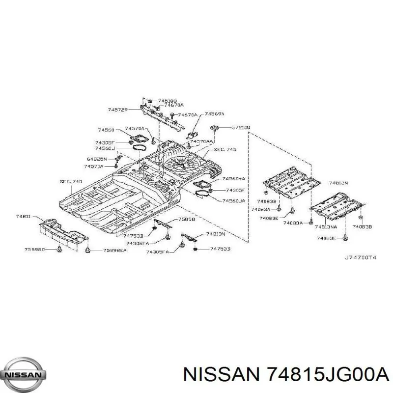 74815JG00A Nissan/Infiniti 