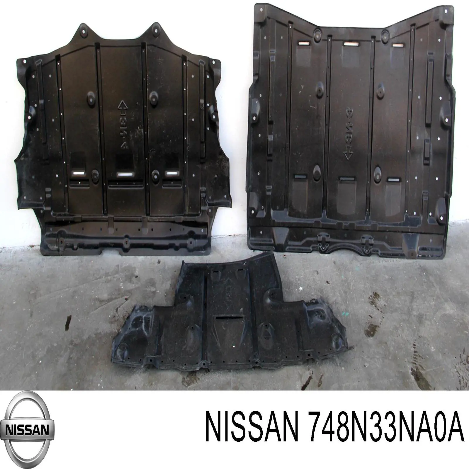 Купити 748N33NA0A Nissan/Infiniti Захист днища, середня частина