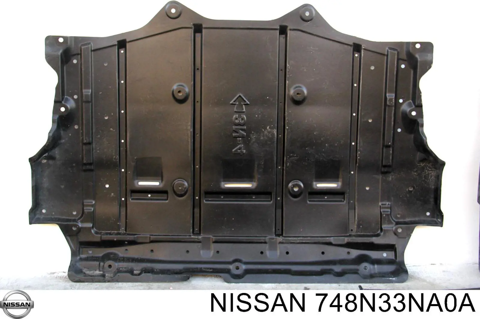 748N33NA0A Nissan/Infiniti Захист днища, середня частина
