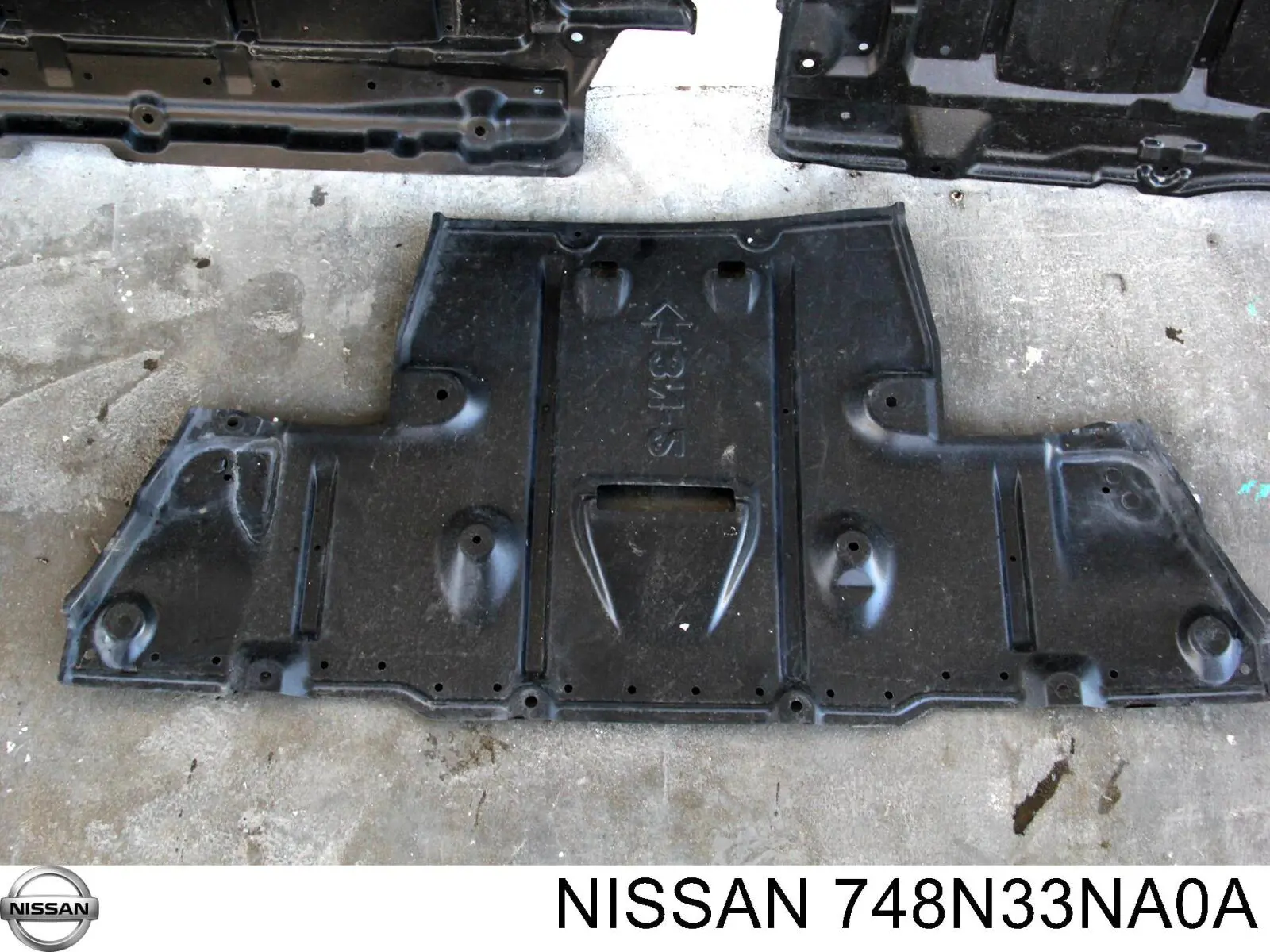 Захист днища, середня частина Nissan/Infiniti 748N33NA0A ціна, від 8.47 USD