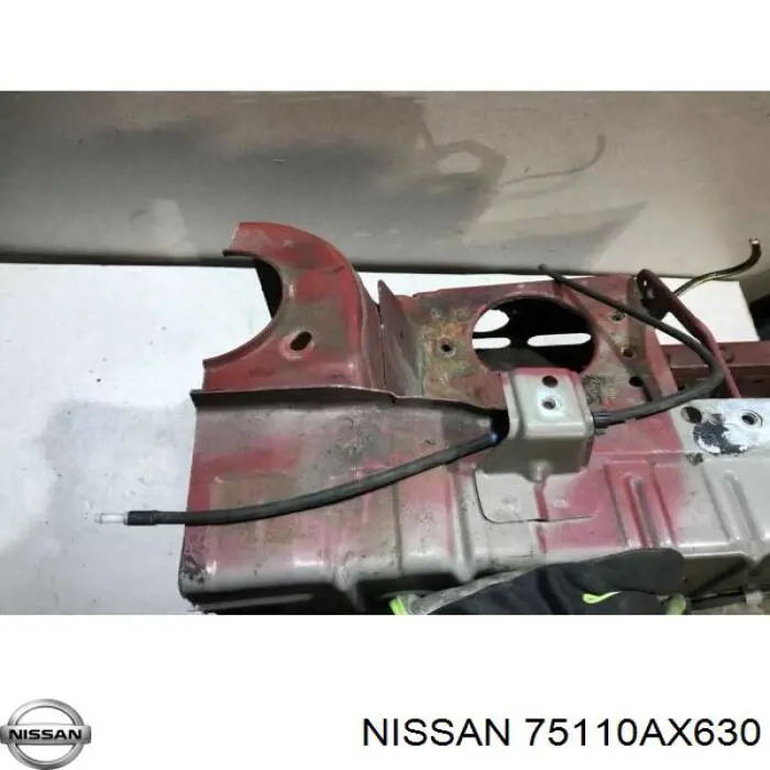 Лонжерон рами передній правий Nissan Note (E11) (Нісан Ноут)