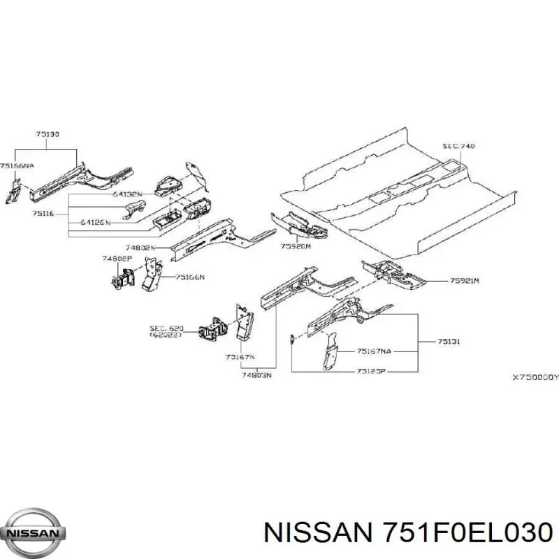 751F0EL030 Nissan/Infiniti 