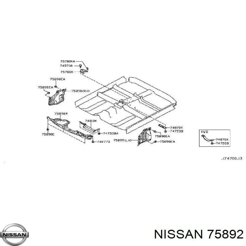  Nissan/Infiniti 75892 ціна, від 38.01 USD