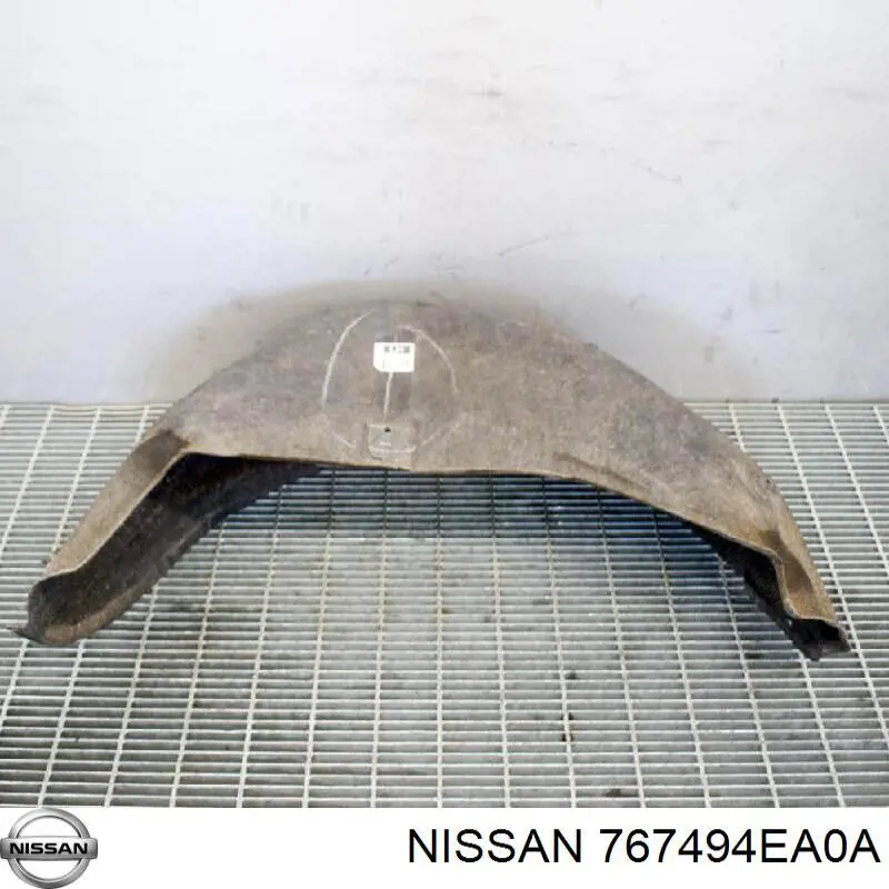 Підкрилок заднього крила, правий Nissan/Infiniti 767494EA0A