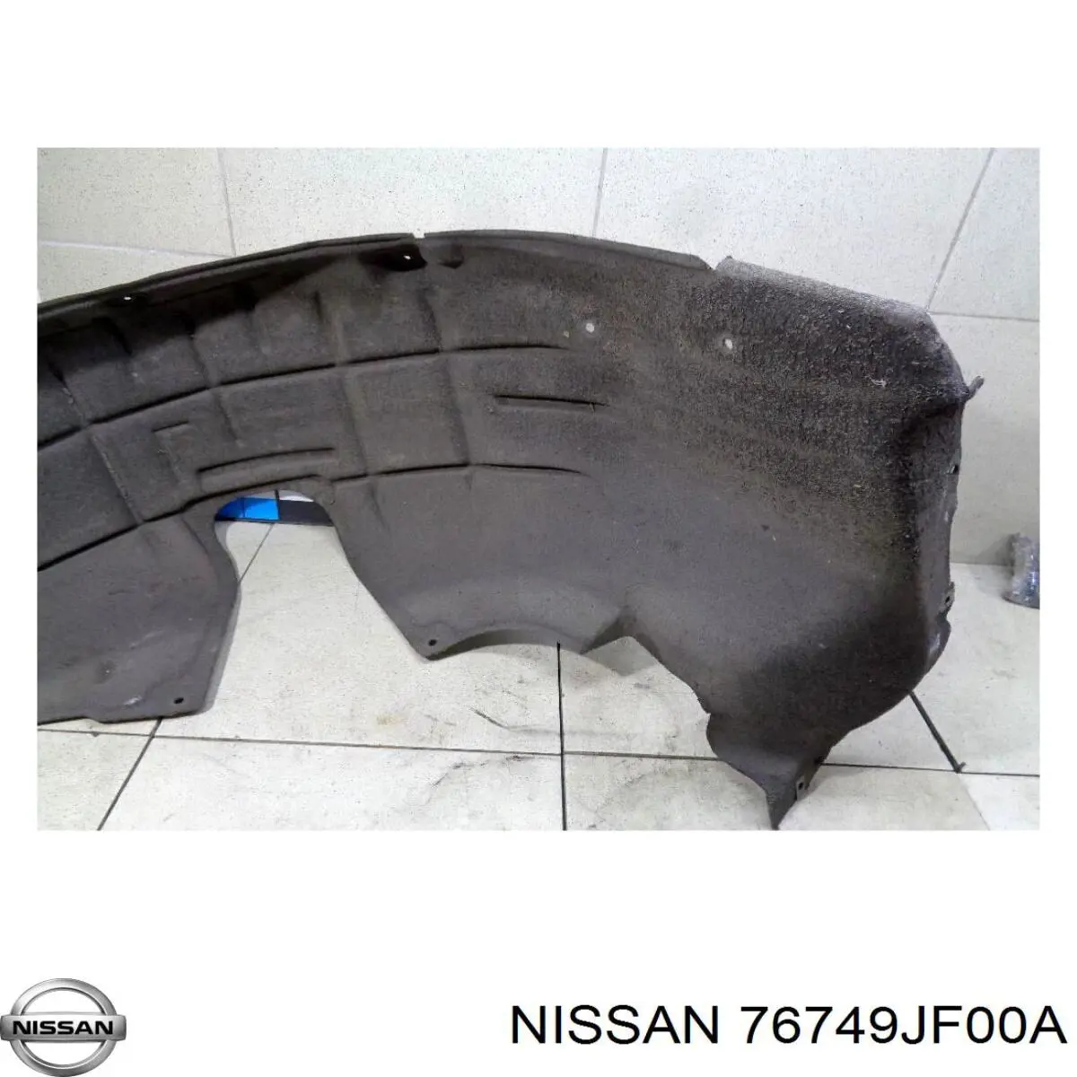 Підкрилок заднього крила, лівий 76749JF00A Nissan/Infiniti