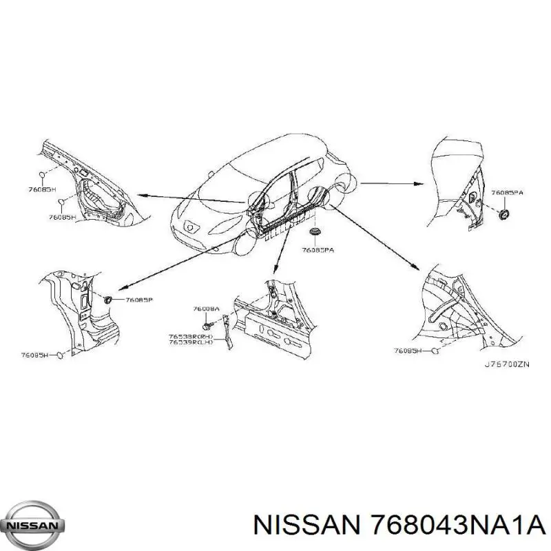 768043NA1A Nissan/Infiniti 