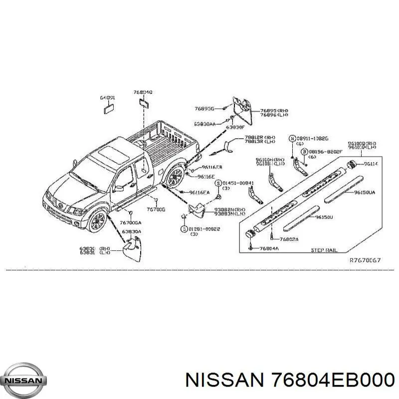 76804EB000 Nissan/Infiniti 