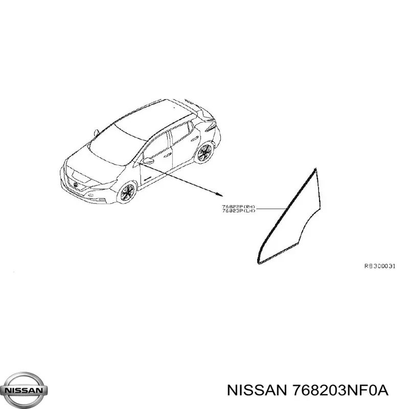 Скло трикутне дверей передніх правих Nissan/Infiniti 768203NF0A ціна, від 30.90 USD