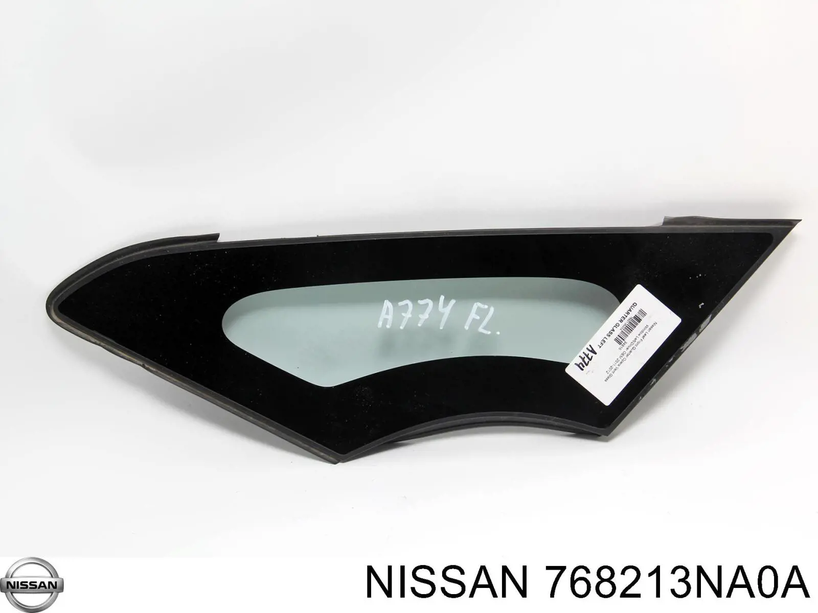 Скло-кватирка дверей, передніх, лівих Nissan/Infiniti 768213NA0A ціна, від 43.51 USD
