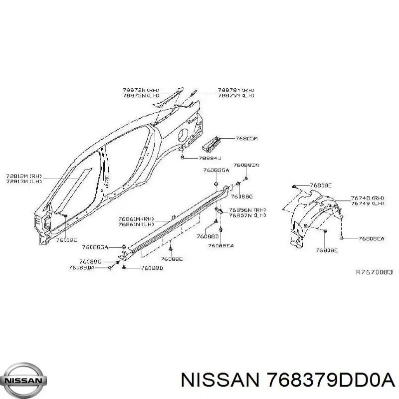 768379DD0A Nissan/Infiniti 