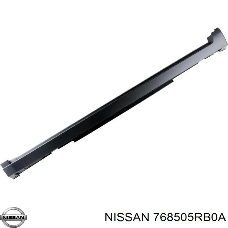 Накладка зовнішня (молдинг) порога, правий Nissan/Infiniti 768505RB0A ціна, від 148.43 USD