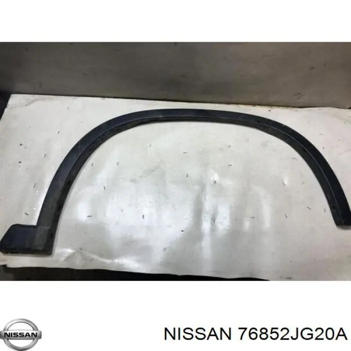 Молдинг арки крила переднього, правий Nissan/Infiniti 76852JG20A ціна, від 55.19 USD
