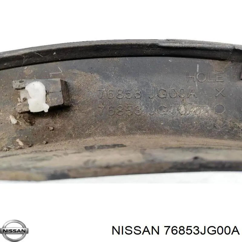 Купити 76853JG00A Nissan/Infiniti Молдинг передньої арки колеса, лівий