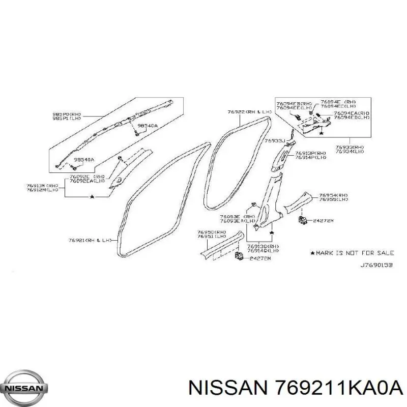769211KA0A Nissan/Infiniti 