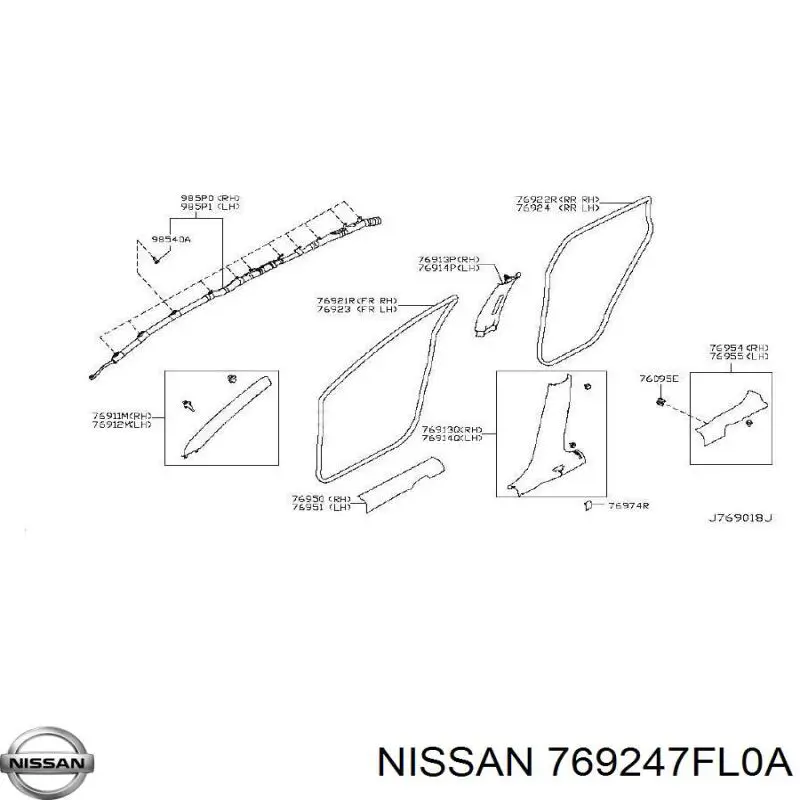 769247FL0A Nissan/Infiniti 