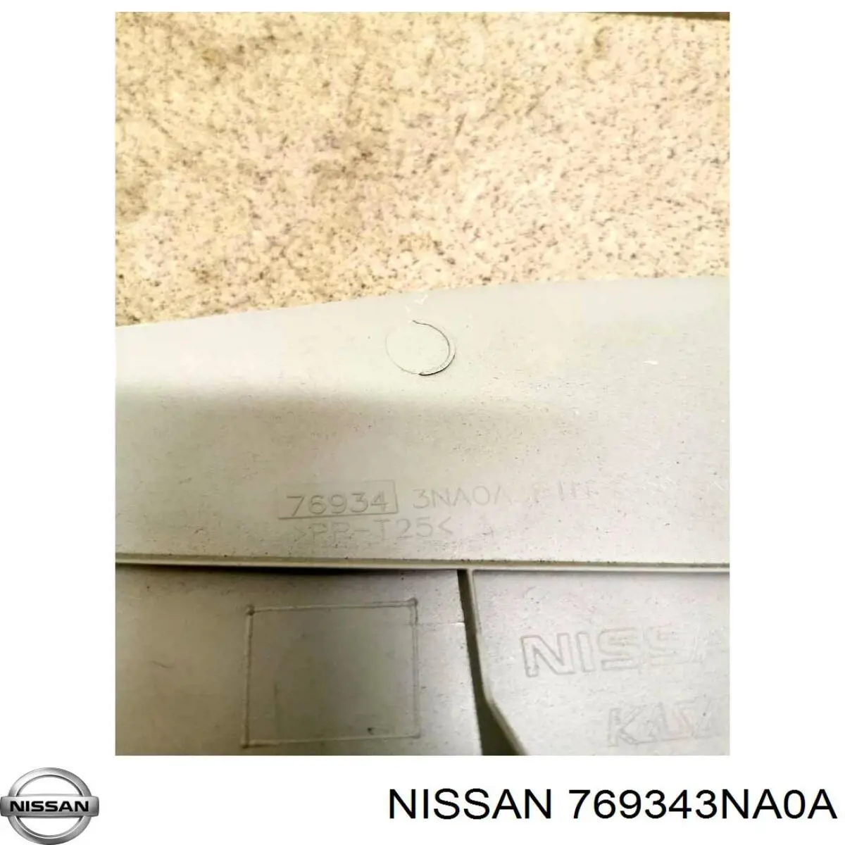 769343NA0A Nissan/Infiniti Обшивка стійки кузова внутрішня, задня права