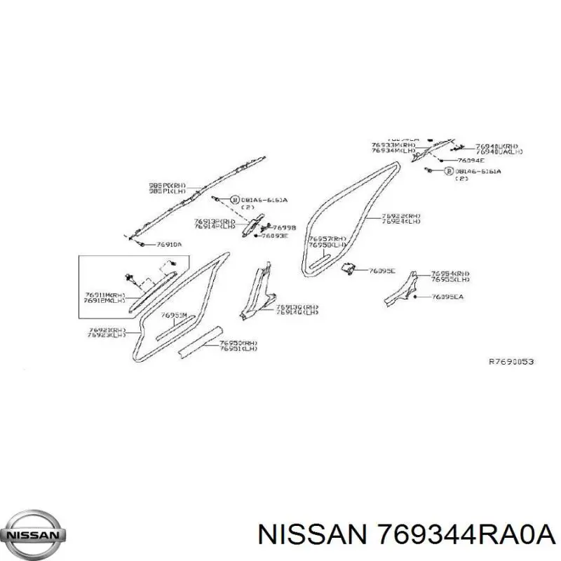  769344RA0A Nissan