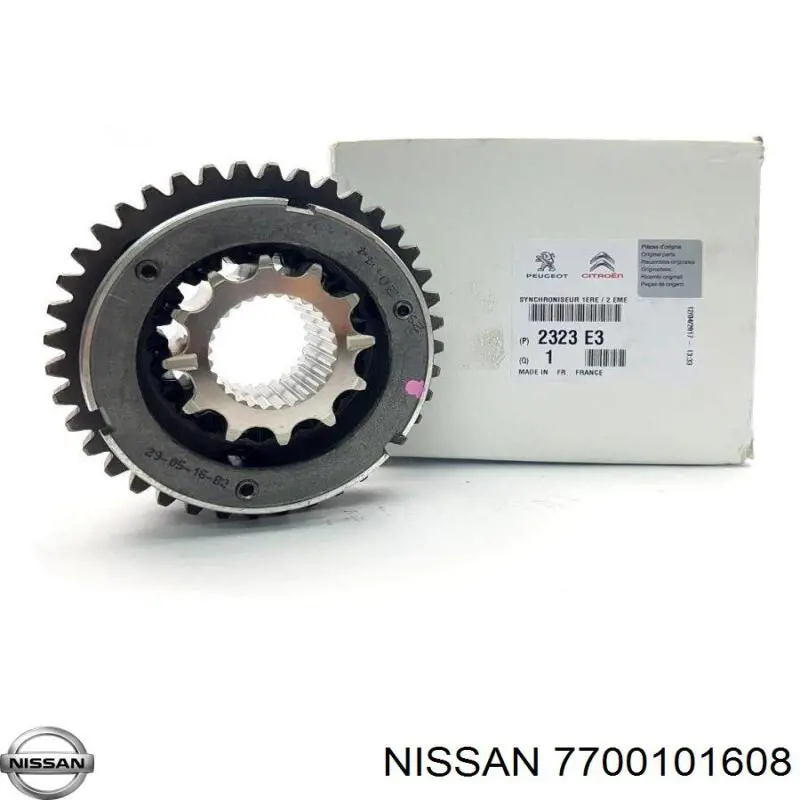 Синхронізатор 5/6-ї передачі Nissan/Infiniti 7700101608 ціна, від 21.27 USD