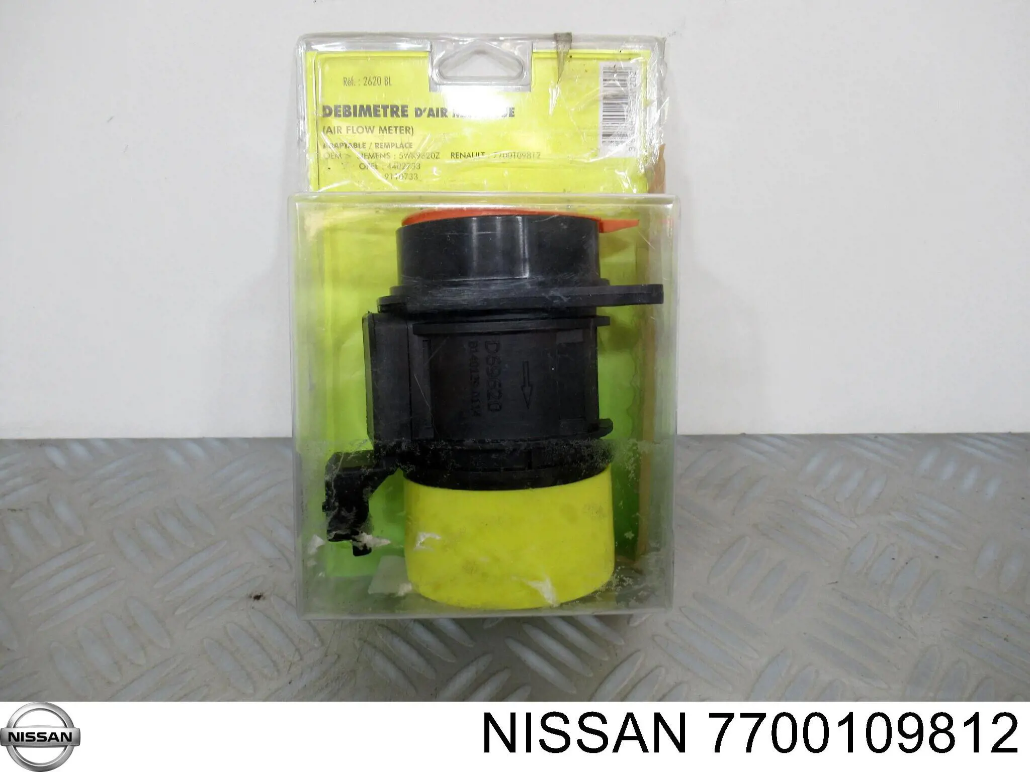Витратомір повітря Nissan/Infiniti 7700109812