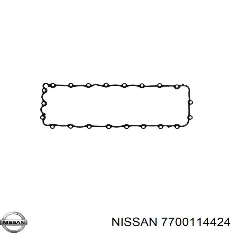 Комплект прокладок двигуна, нижній Renault (RVI) 7700114424