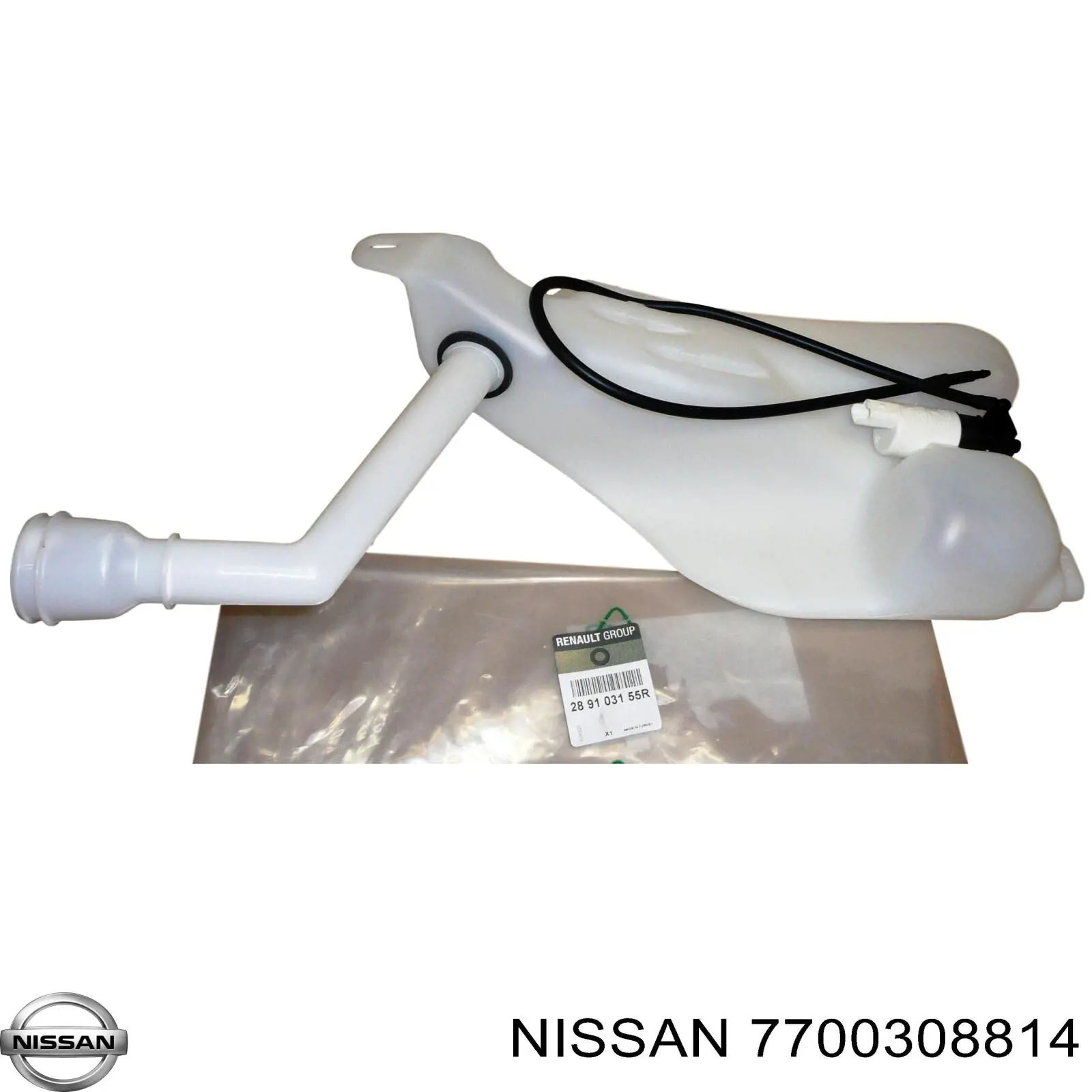 Бачок омивача лобового скла Nissan/Infiniti 7700308814 ціна, від 5.52 USD