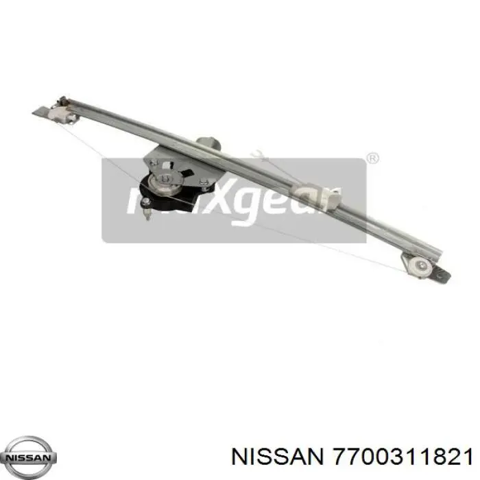 Механізм склопідіймача двері передньої, правої 7700311821 Nissan/Infiniti