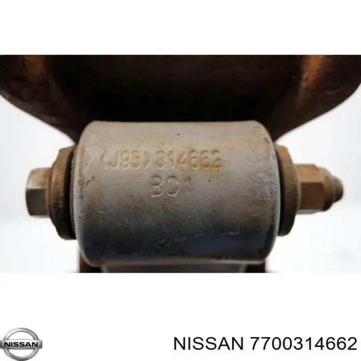 Ресора задня 7700314662 Nissan