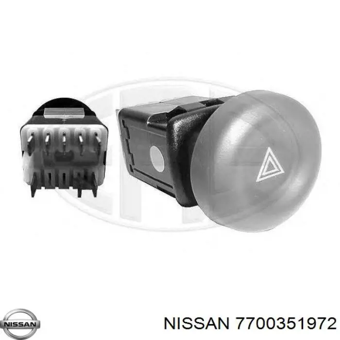 Кнопка включення аварійної сигналізації Nissan/Infiniti 7700351972 ціна, від 183.18 USD