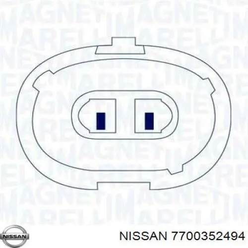 Купити 7700352494 Nissan/Infiniti Механізм стеклопідйомника водійських дверей