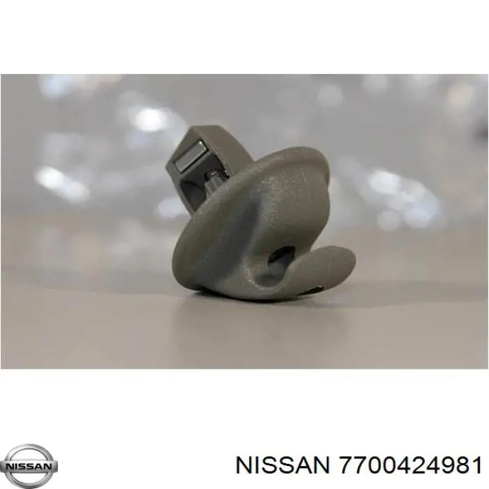 Купити 7700810257 Renault (RVI) Фіксатор сонцезахисного козирка