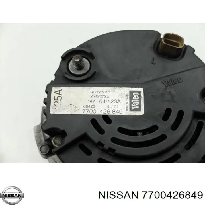 7700426849 Nissan генератор