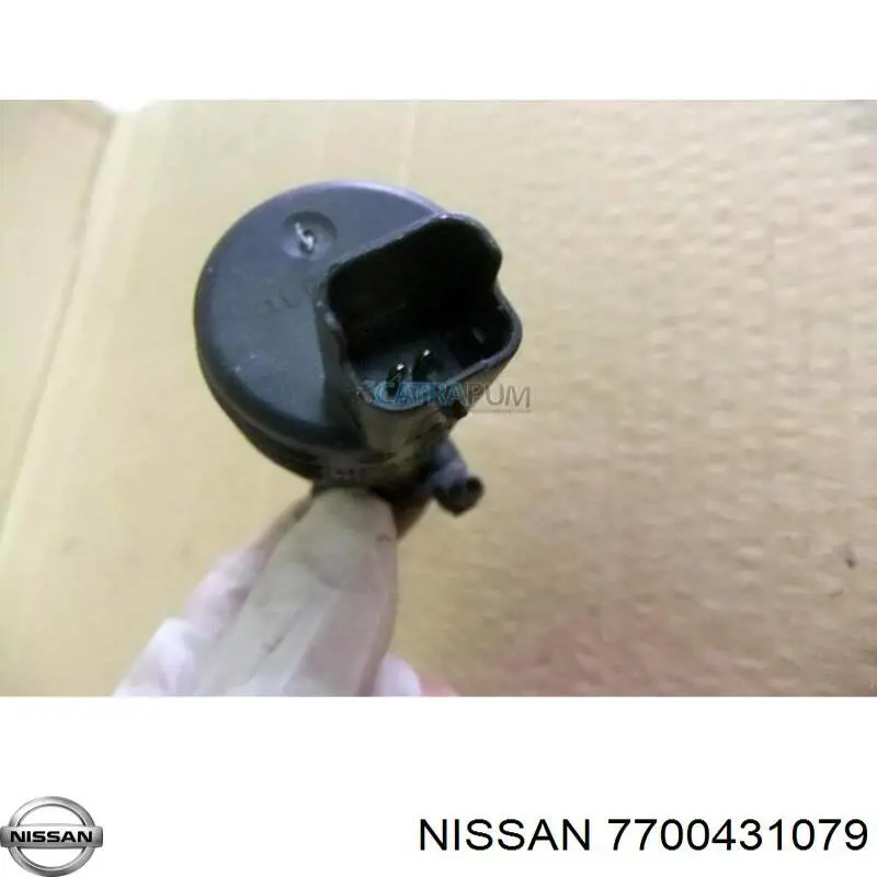 Насос-двигун омивача скла, перед/зад 7700431079 Nissan/Infiniti