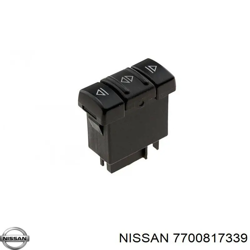 Кнопковий блок керування склопідіймачами передній лівий Nissan/Infiniti 7700817339 ціна, від 15.80 USD