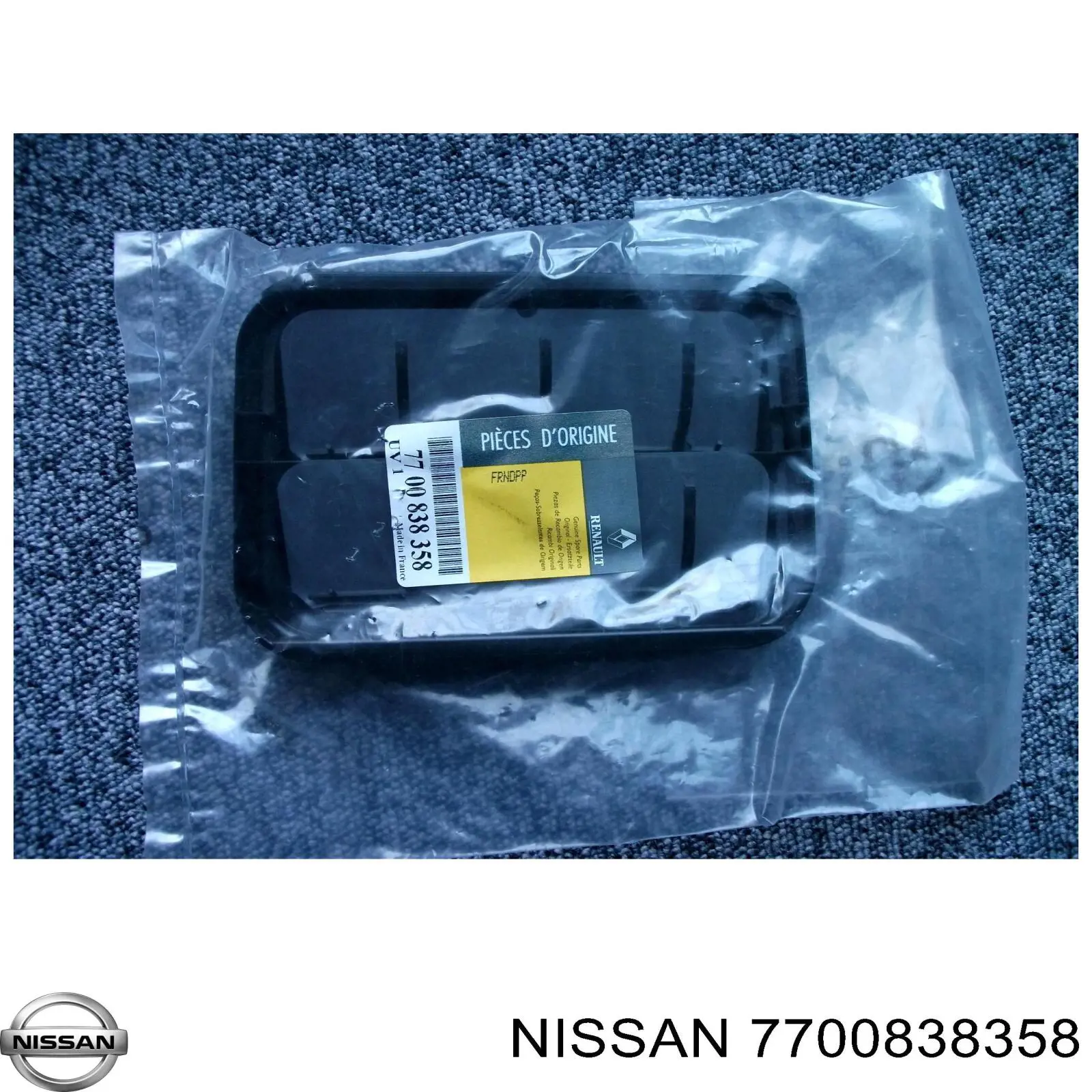 Решітка вентиляційна задня Nissan/Infiniti 7700838358 ціна, від 7.11 USD