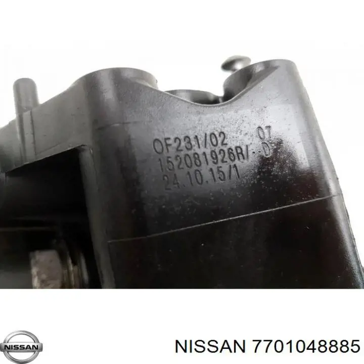 Прокладка адаптера маслянного фільтра 7701048885 Nissan/Infiniti