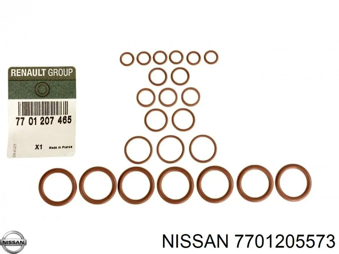 7701205573 Nissan/Infiniti Кільце ущільнювальне трубки кондиціонера