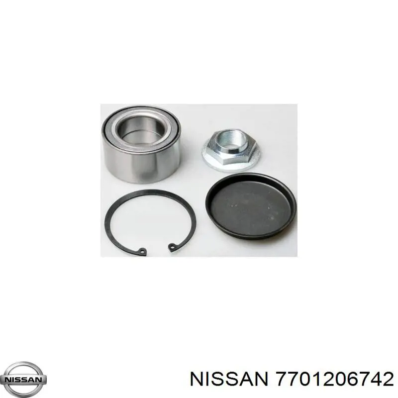 Задній підшипник Nissan/Infiniti 7701206742