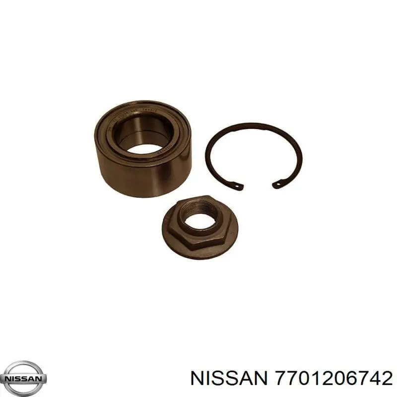 7701206742 Nissan/Infiniti Підшипник ступиці задньої