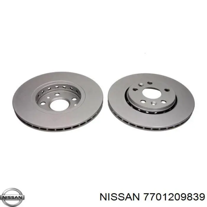 7701209839 Nissan/Infiniti Гальмо дискове переднє